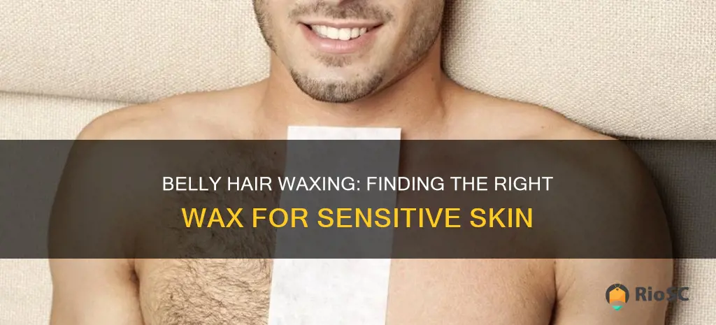 best wax for belly hair