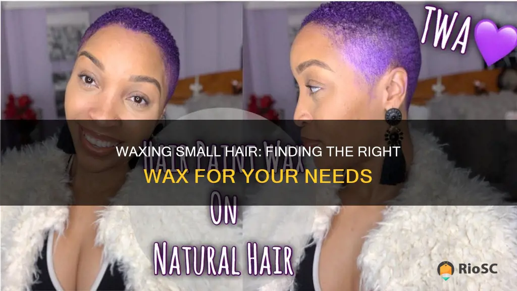 best wax for small hair