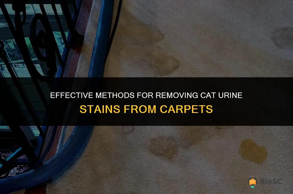 best way to clean cat pee on carpet
