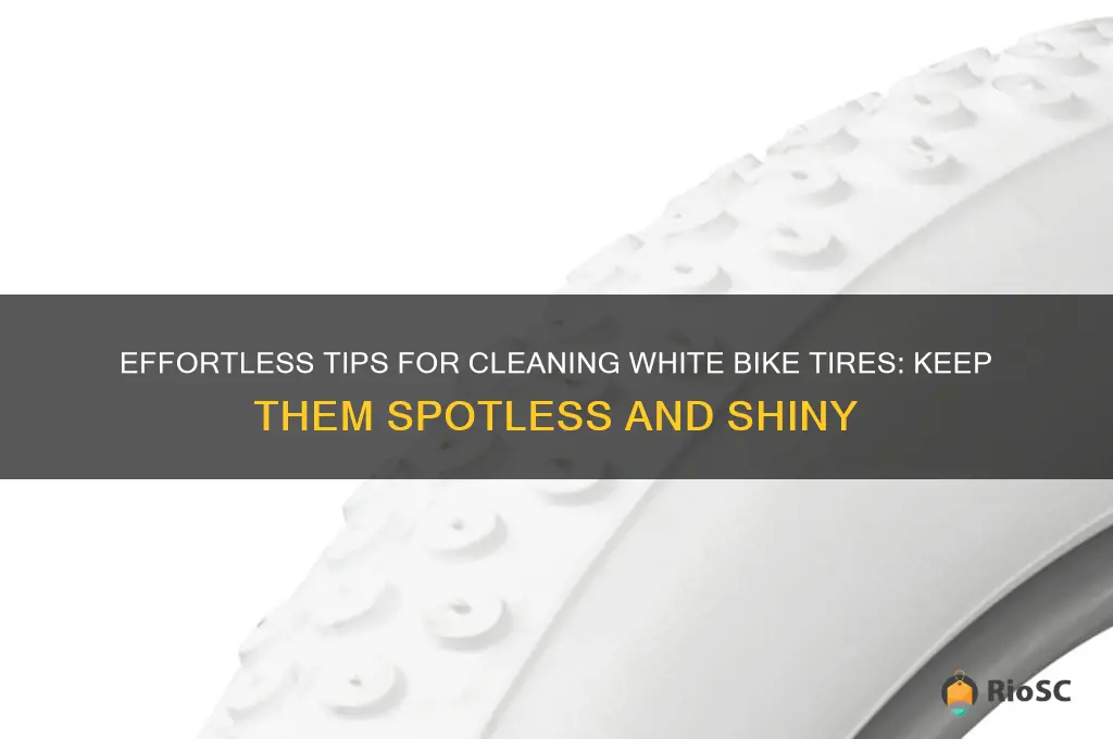 best way to clean white bike tires