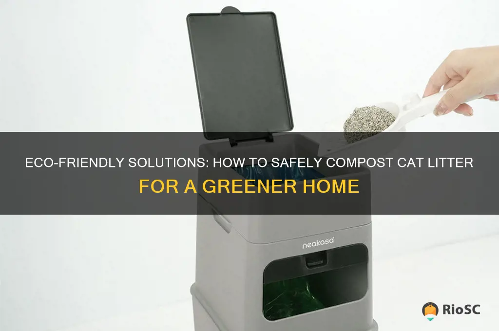 best way to compost cat litter