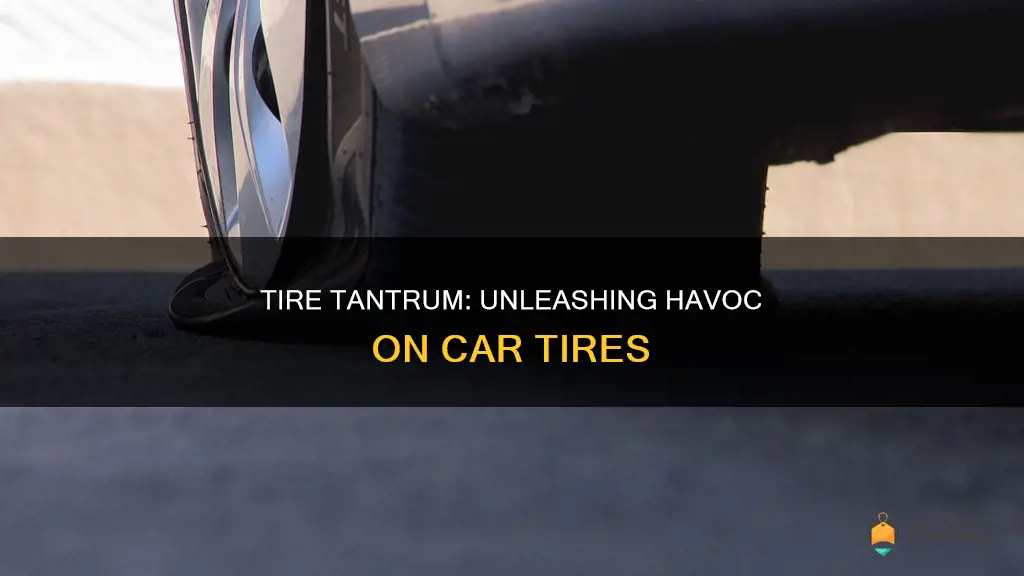 best way to damage a car tires