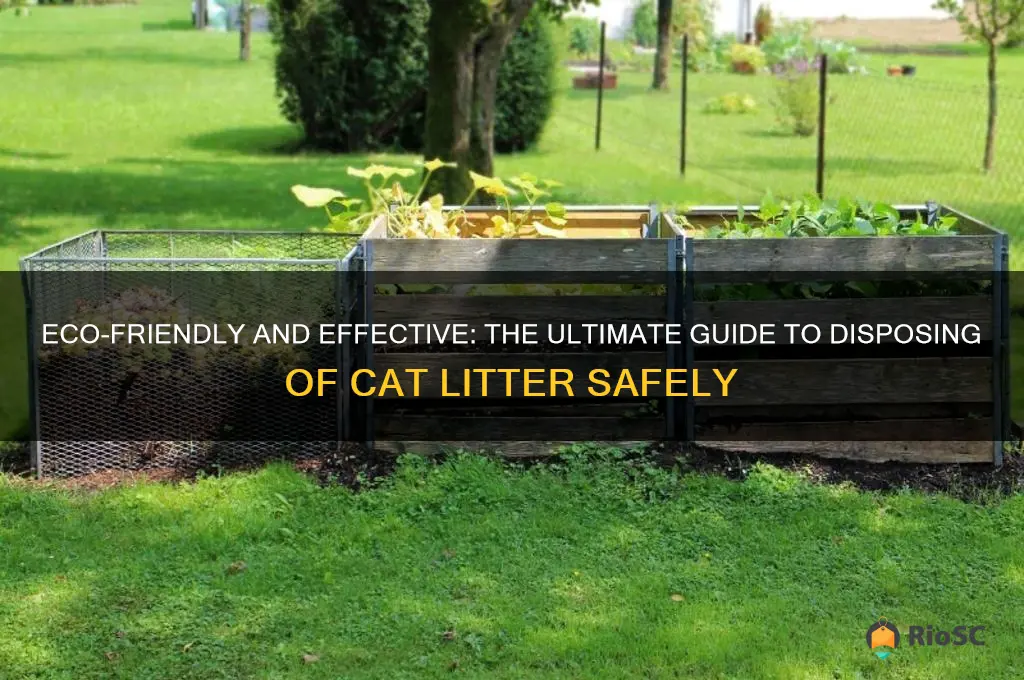 best way to despose of cat litter