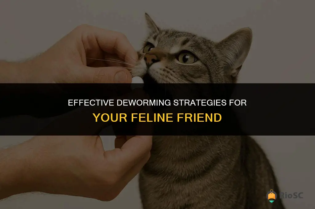 best way to deworm a cat