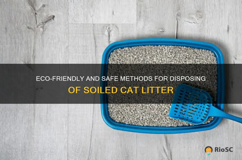 best way to dispose of soiled cat litter