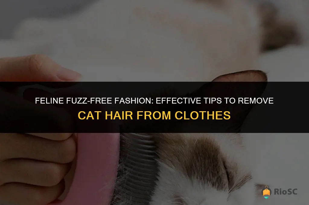 best way to get rid of cat hair on clothes