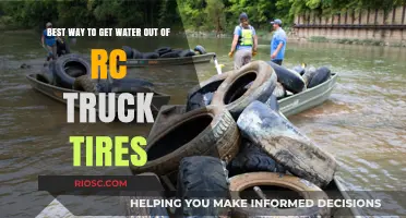Efficient Methods to Remove Water from RC Truck Tires