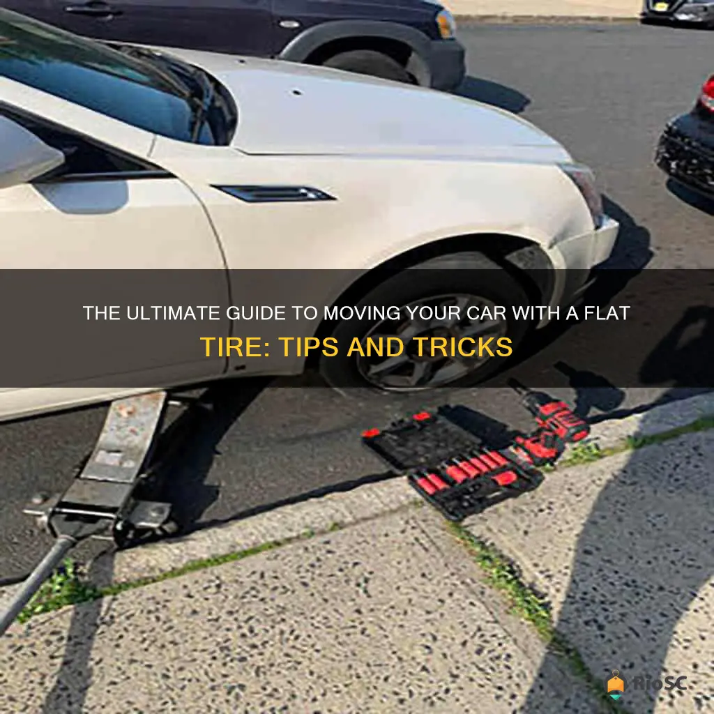 best way to move a car with flat tires