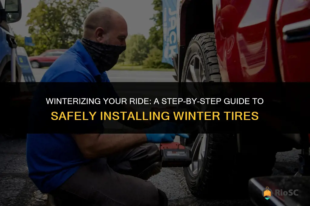 best way to put winter tires on your car