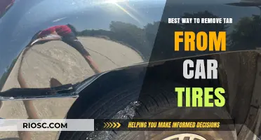 Tar Removal: A Comprehensive Guide to Keeping Your Car Tires Clean and Shiny