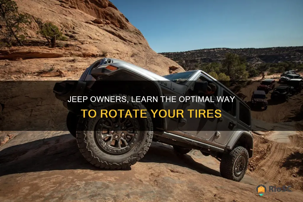 best way to rotate jeep tires