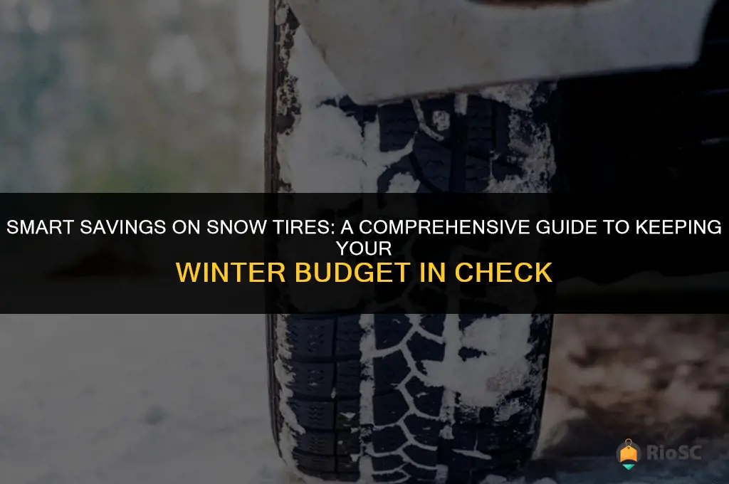 best way to save on snow tires