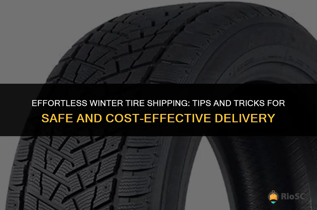 best way to ship snow tires