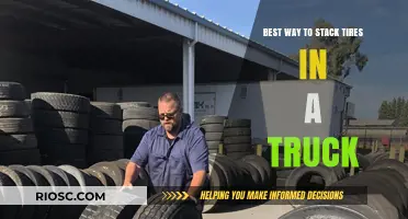 Maximize Space and Safety: The Optimal Method for Stacking Tires in a Truck