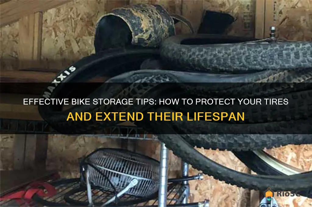 best way to store bike to protect tires