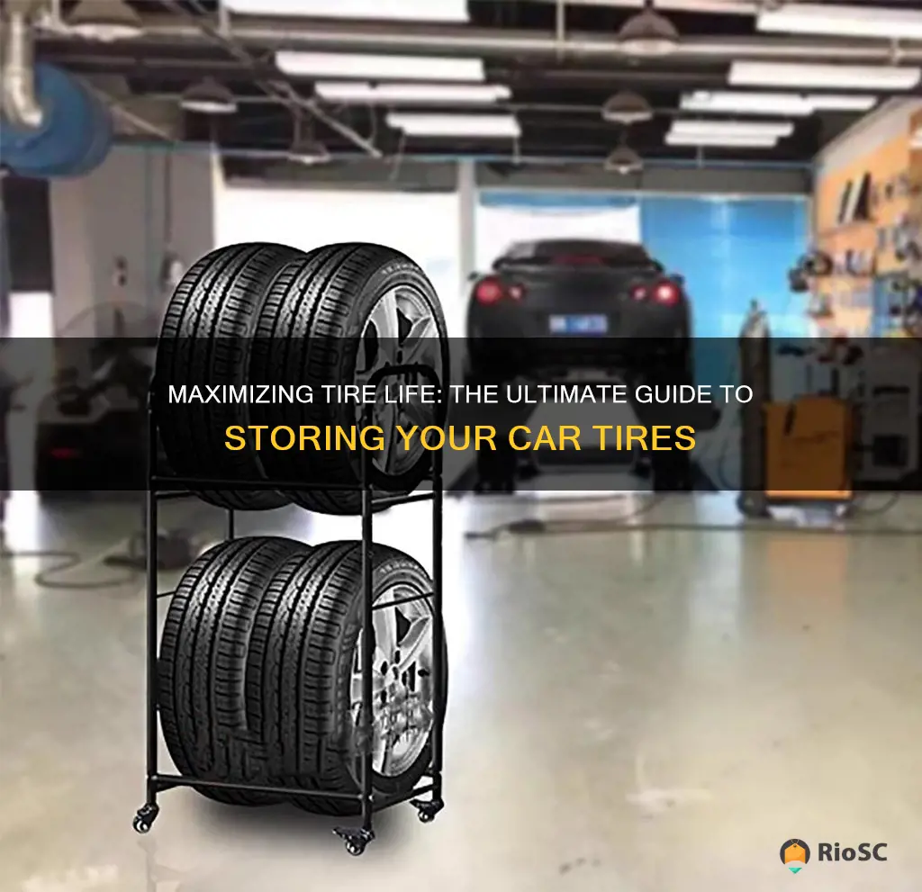 best way to store car tires