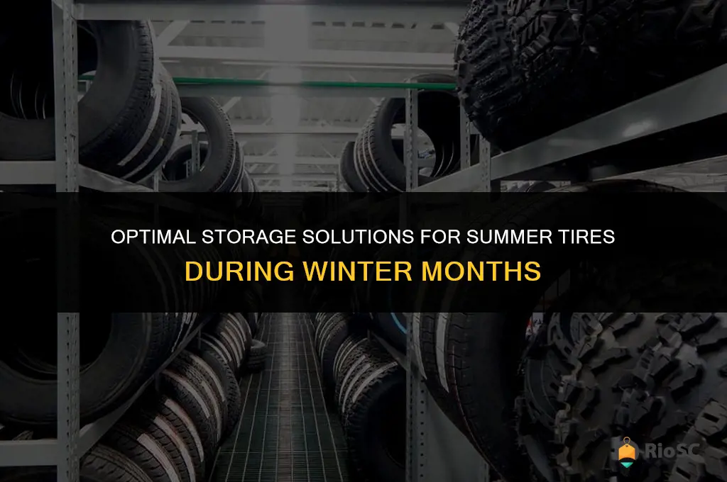 best way to store summer tires during winter