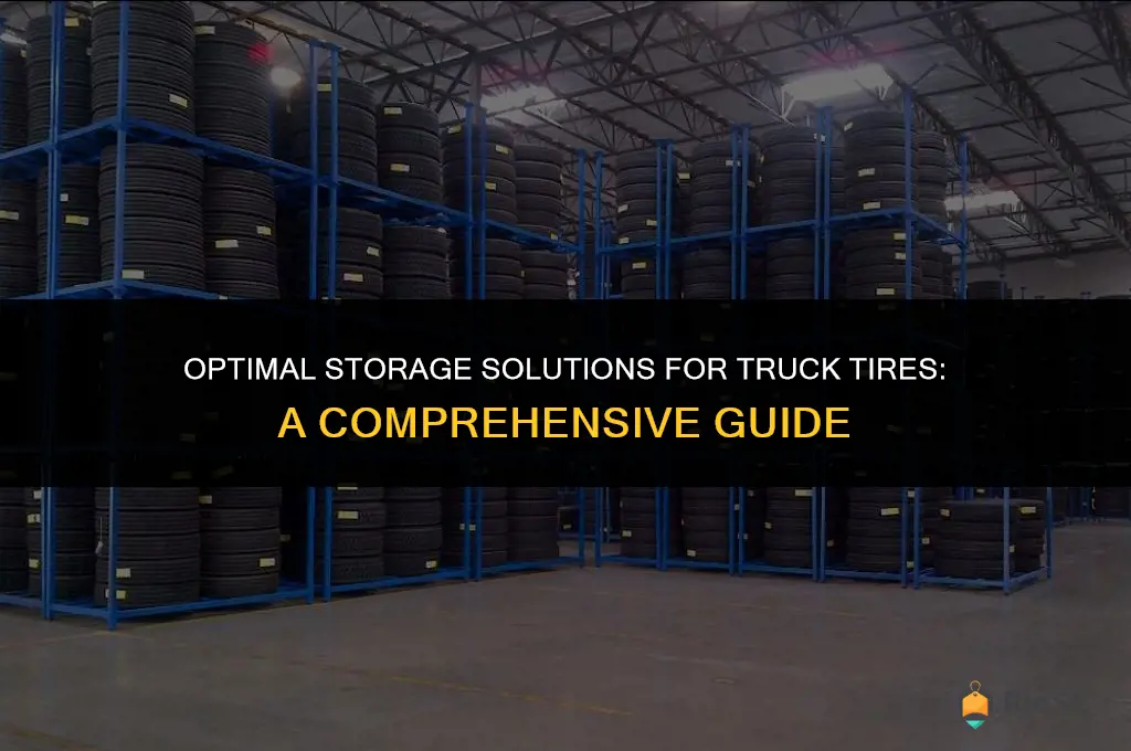 best way to store truck tires