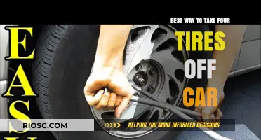 Mastering the Art of Tire Removal: A Comprehensive Guide to Taking Off Four Car Tires