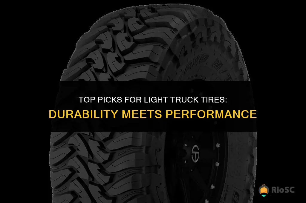 best wearing tires light truck