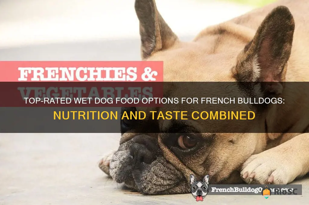 best wet dog food for french bulldogs