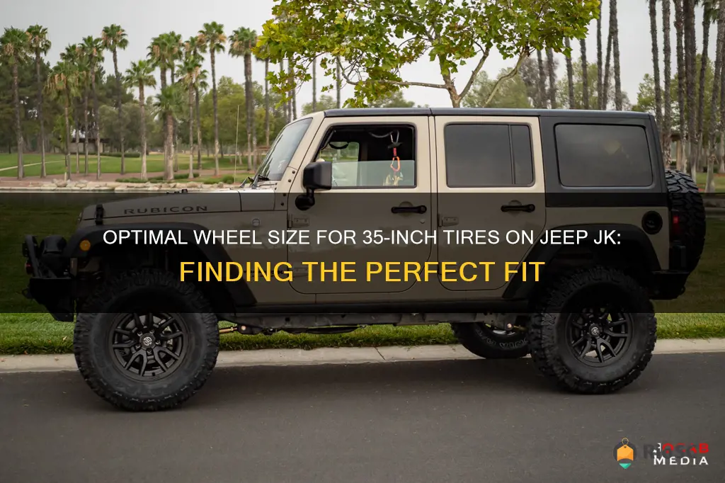 best wheel size for 35 inch tires jeep jk