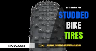 Optimal Width for Studded Bike Tires: Balancing Traction and Efficiency in Winter Cycling