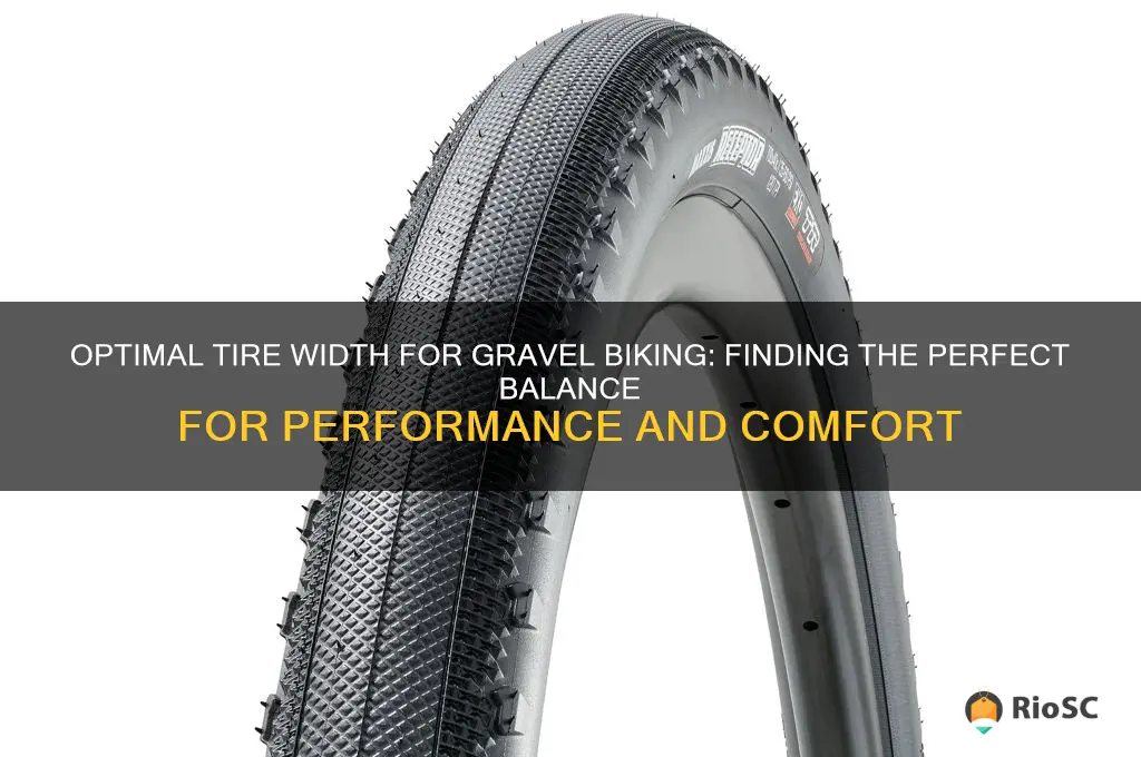 best width tires for gravel bikes