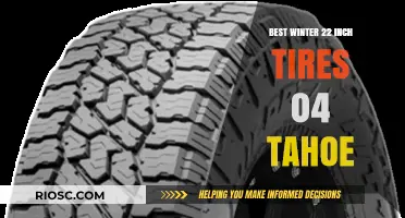 Top Winter 22 Inch Tires for 2004 Tahoe: Stay Safe and Stylish on the Slopes