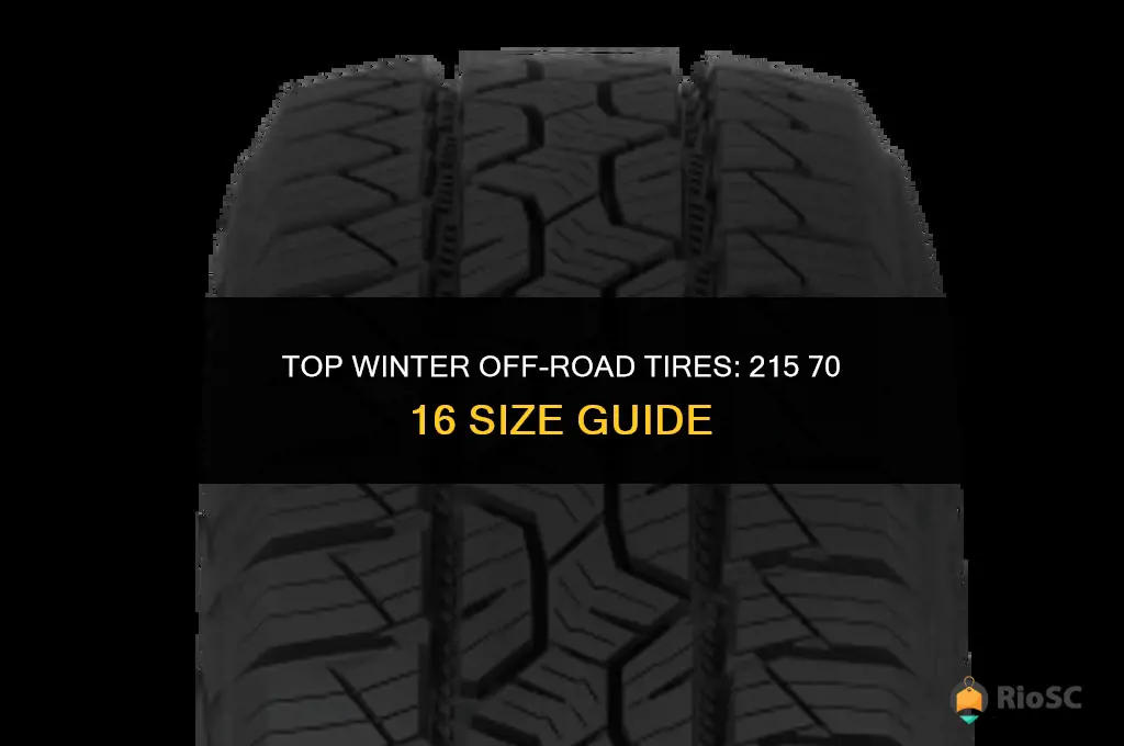 best winter on off road tires 215 70 16
