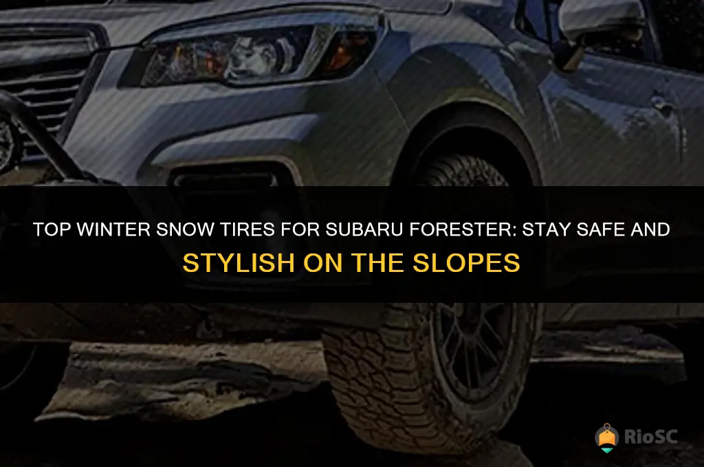 best winter snow tires for subaru forester