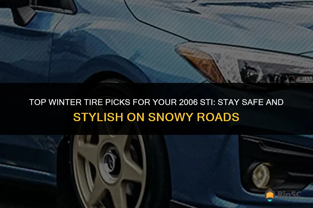best winter tires for 06 sti