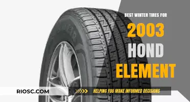 Top Winter Tire Picks for Your 2003 Honda Element: Stay Safe and Warm on the Road