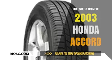 Top Winter Tire Picks for Your 2003 Honda Accord: Stay Safe and Warm on the Road