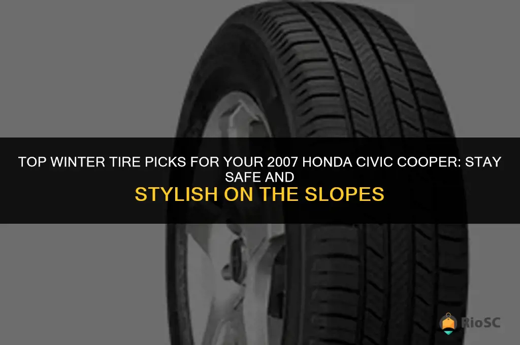 best winter tires for 2007 civic cooper