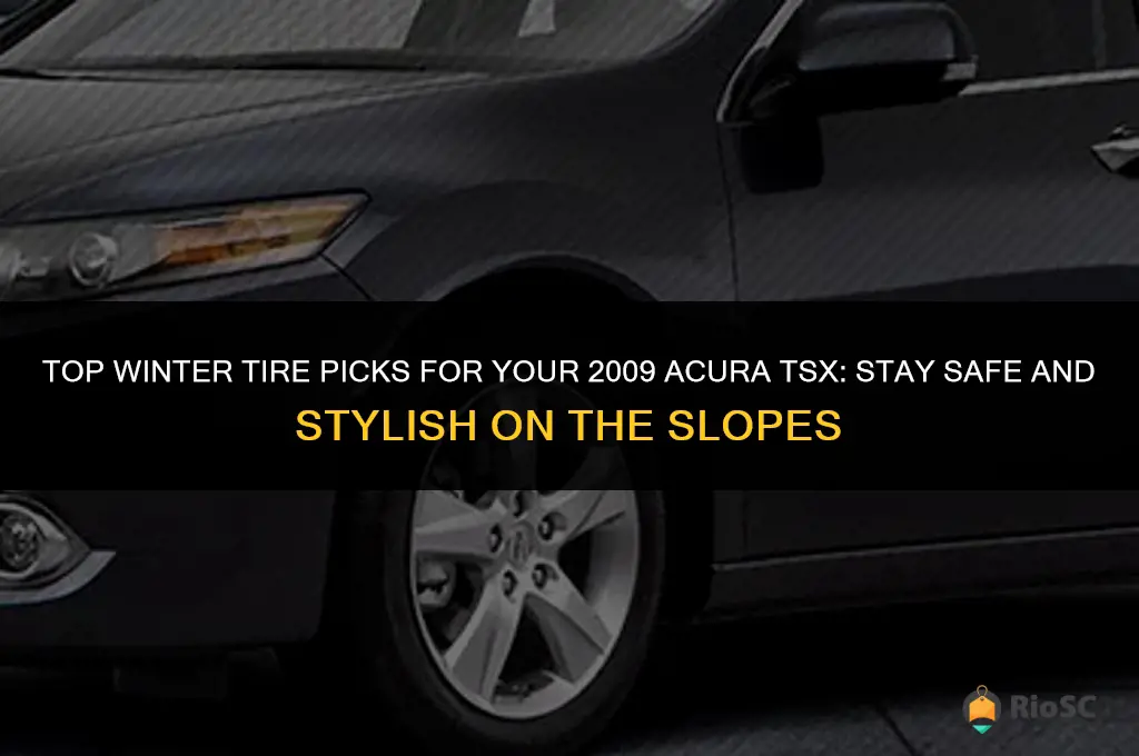 best winter tires for 2009 acura tsx