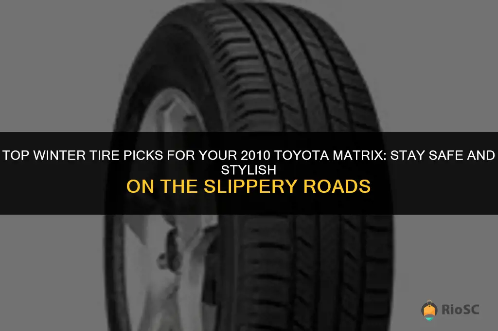 Inspiring 2010 Toyota Matrix Tire Size Photos