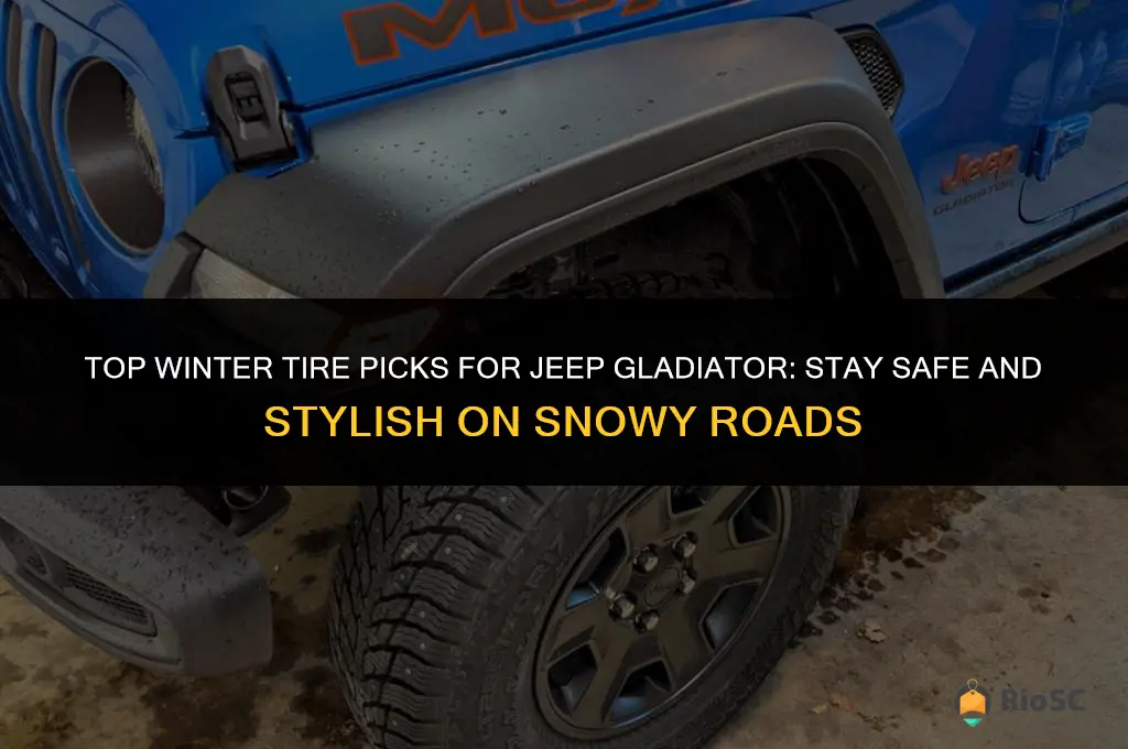 best winter tires for jeep gladiator