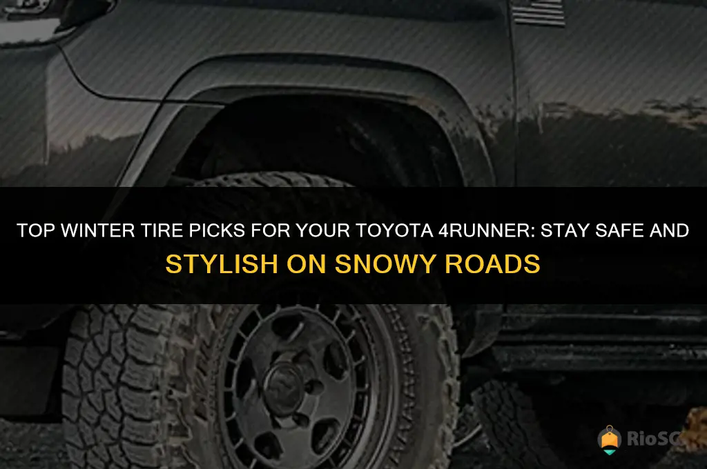 best winter tires for toyota 4runner
