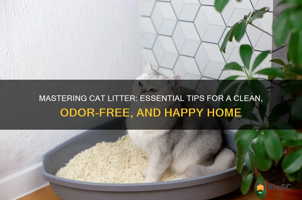 cat litter best practices