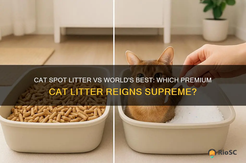 cat spot litter vs world