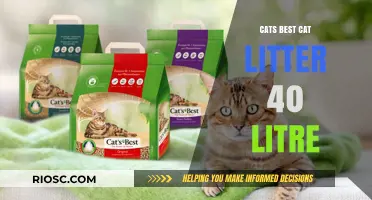 Cats Best Cat Litter 40 Litre: Eco-Friendly, Clumping, and Odor-Neutralizing Solution for Your Feline Friend