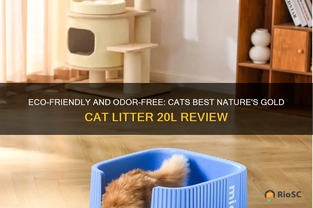 cats best natures gold cat litter 20l