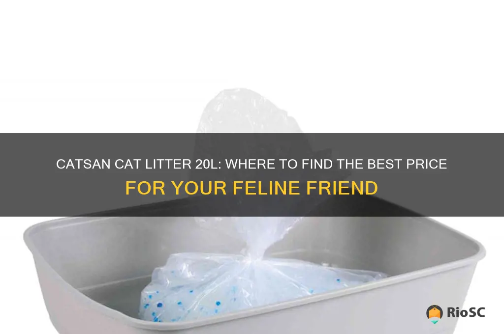 catsan cat litter 20l best price