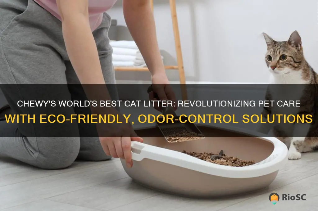 chewy worlds best cat litter