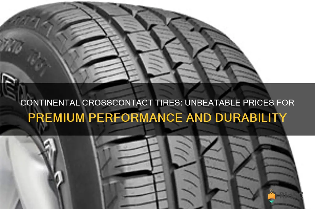 continental cross contact tires best price