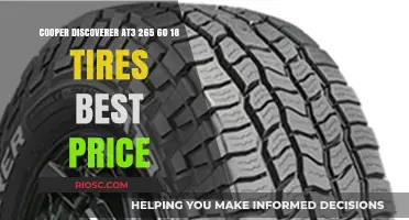 Discover the Best Price on Cooper Discoverer AT3 265/60R18 Tires: Top Deals and Savings