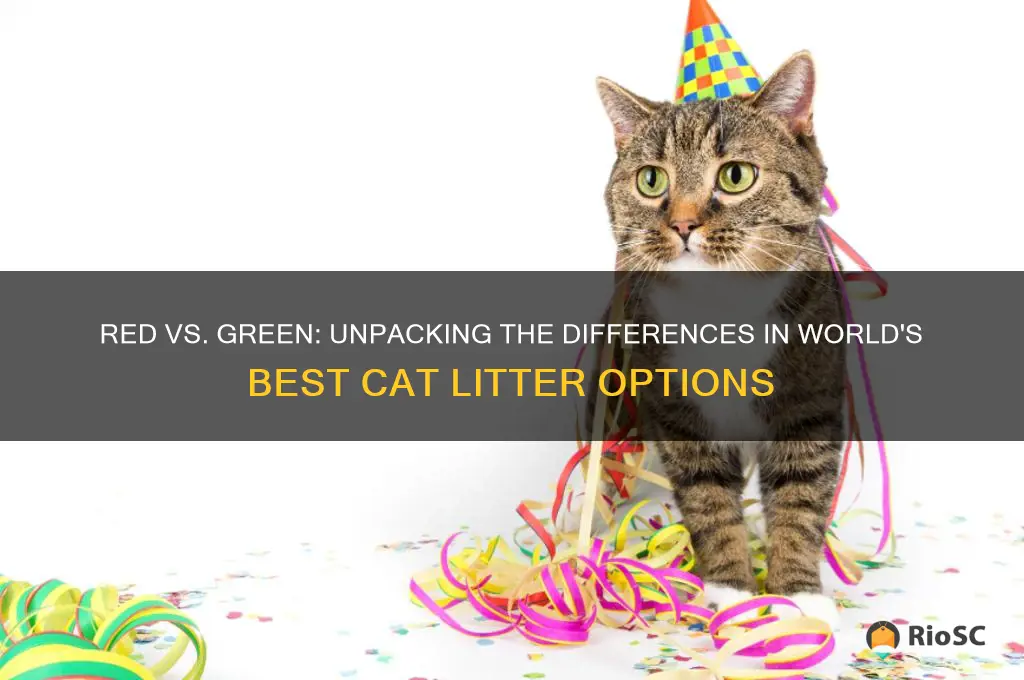 difference between red and green world
