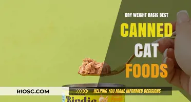 Exploring the Top Canned Cat Foods on a Dry Weight Basis: A Comprehensive Guide for Feline Nutrition