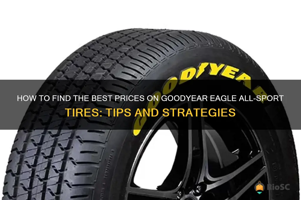 find best prices on goodyear eagle all sport tires